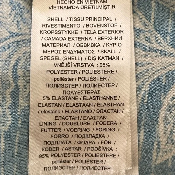 Lauren Ralph Lauren Blue White Floral Flounce Sleeve Maxi Dress 14W - Picture 5 of 6